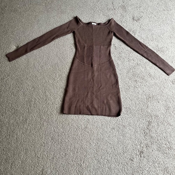 Abercrombie & Fitch Off-The-Shoulder Corset Mini Dress size XXS - Picture 6 of 8